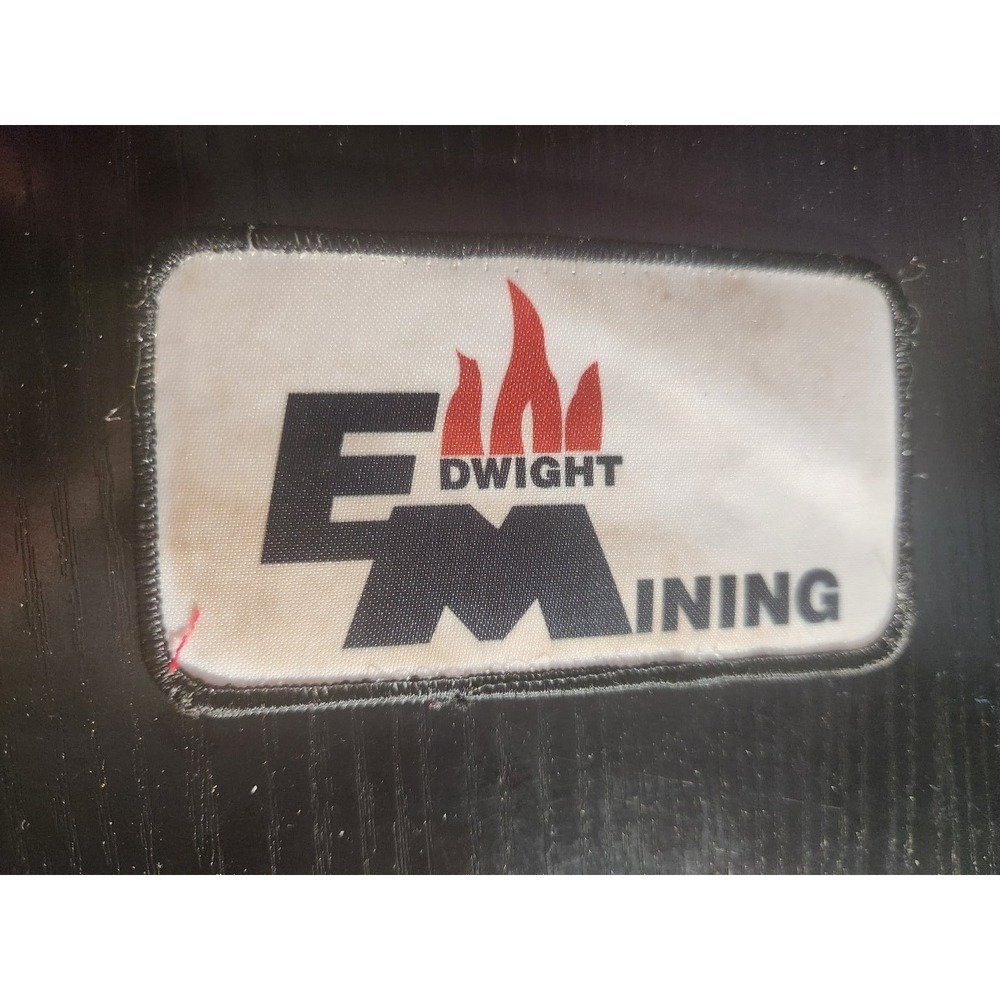 The Office Dwight Training Sew-On Fabric Patch TV Show Logo Red White Black